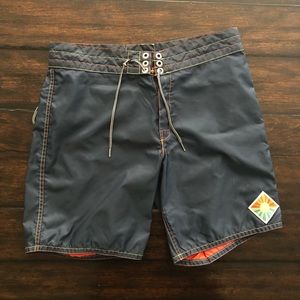 Birdwell 311 LE Sunset Board Short 34 - Navy Blue